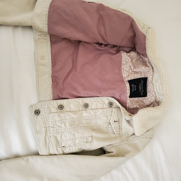 American Eagle Outfitters Girls Corduroy Jacket - Picture 3 of 7